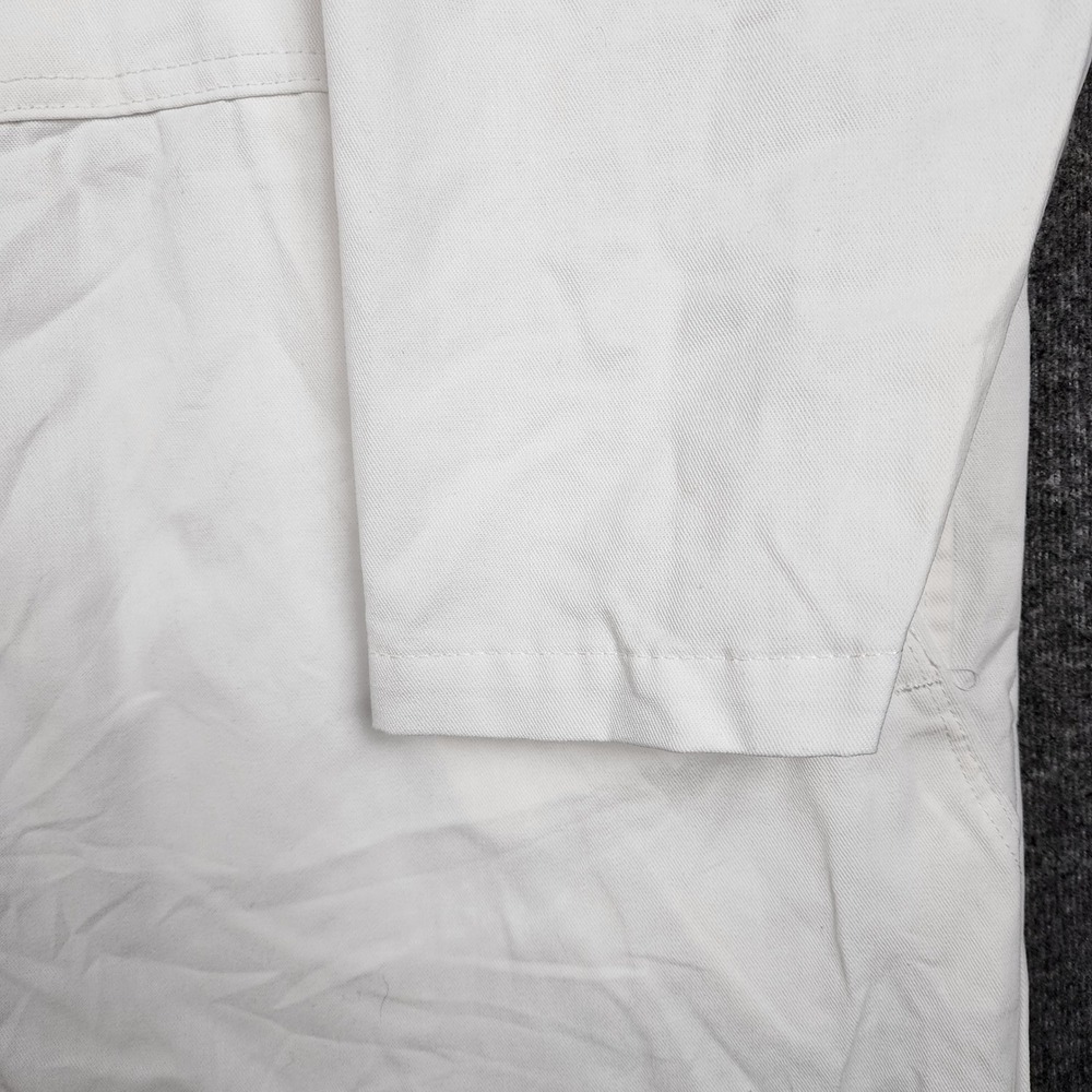 Red Kap Coverall Mens XL Regular White Long Sleeve Zip Front Workwear Utility - Picture 6 of 9